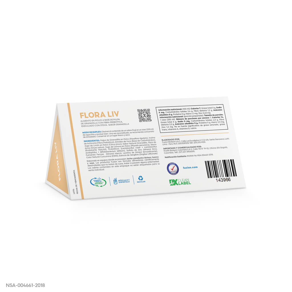 FLORA LIV FuXion x 7 Sobres