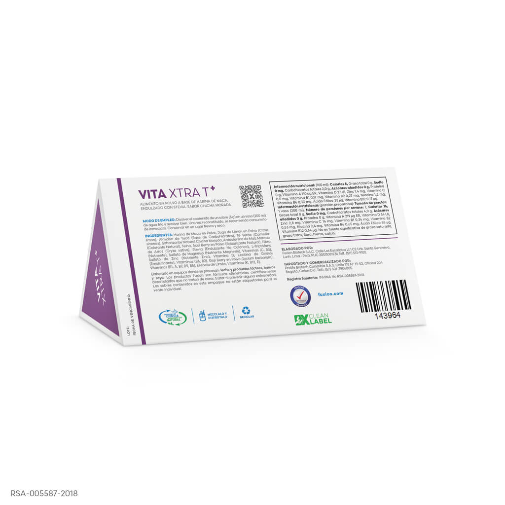 VITA XTRA T+ FuXion x 7 Sobres