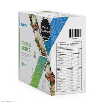 PROTEIN ACTIVE - VAINILLA Y CANELA FuXion x 14 Sobres