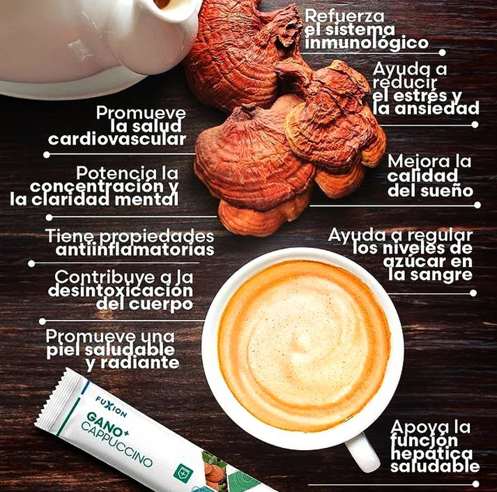 GANOMAS CAPPUCCINO Fuxion x 28 Sobres