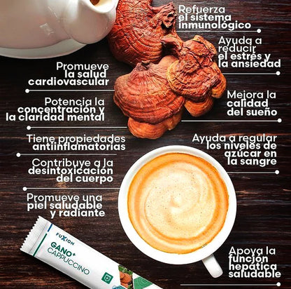 GANOMAS CAPPUCCINO Fuxion x 28 Sobres